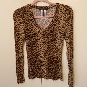 BCBG Max Azria in leopard print size S